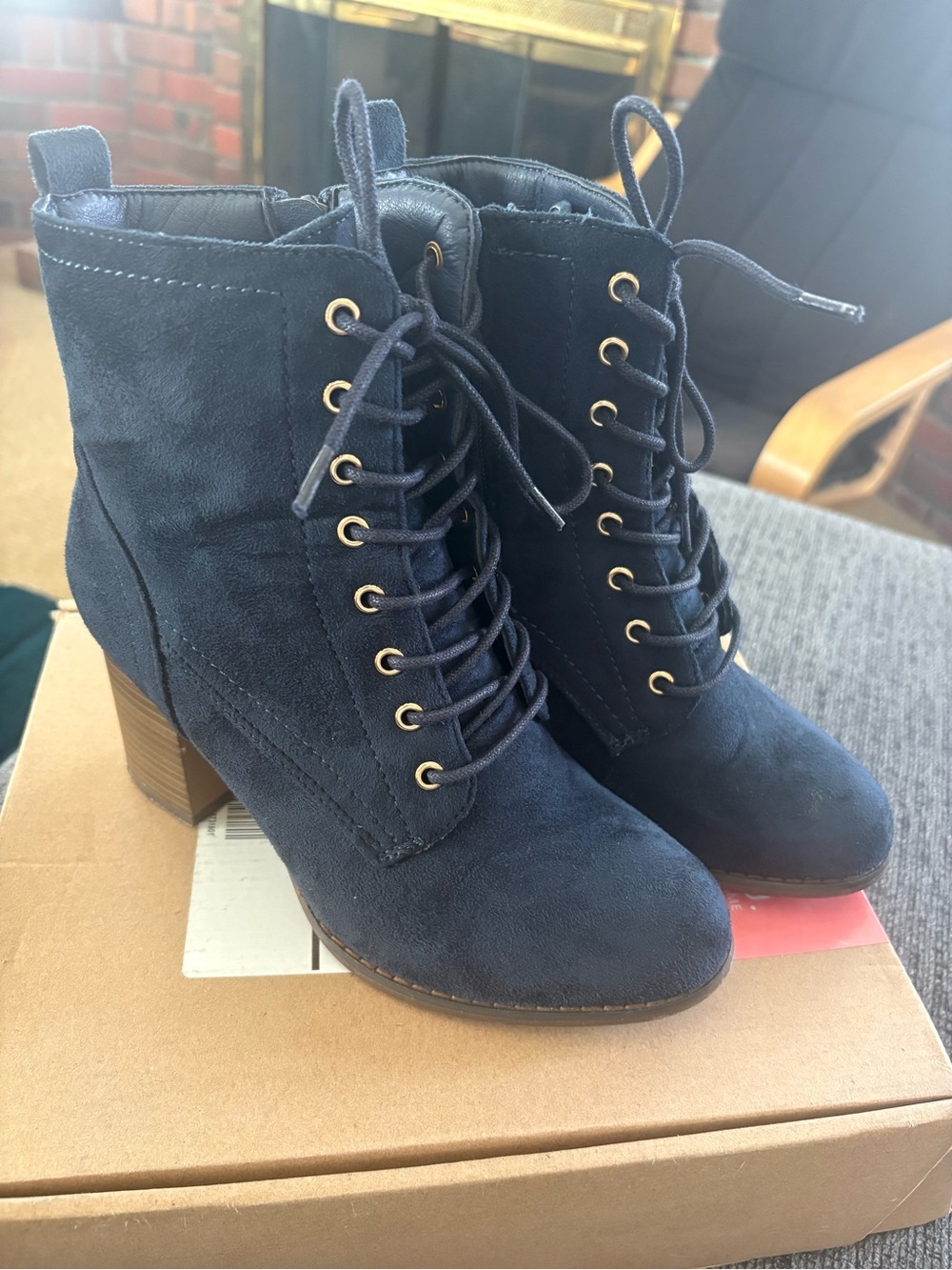 Blue Women's Ankle Boot